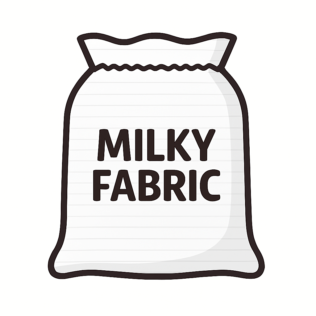Milky Fabric Bags